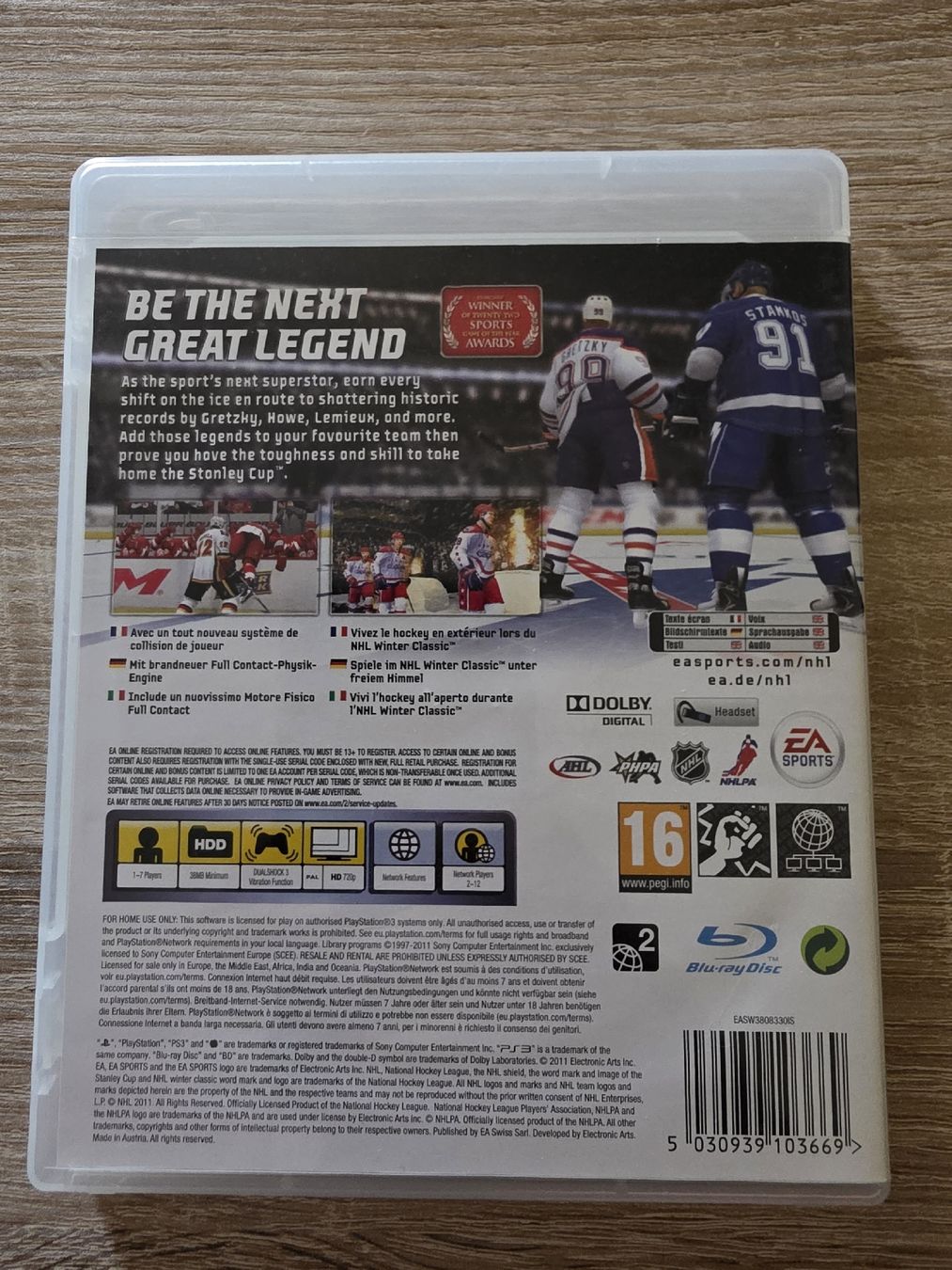 Giochi: PS3 NHL 12 Spiel  – Usato da Zürich venduto da P-editon 1