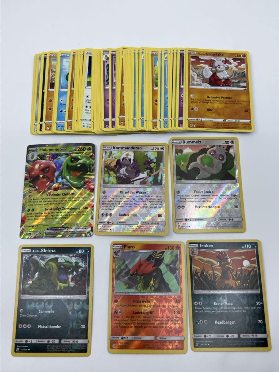 Pokémon Carte collezionabili: Pokemon Karten Set 56 stk mit Holos und EX – Usato da Diegten venduto da 5shop7