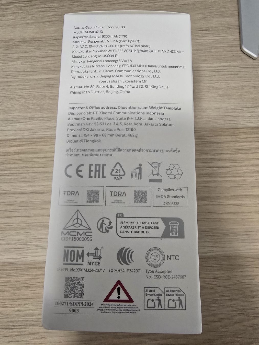 Chiavi & Serrature: Xiaomi Smart Doorbell 3S – Nuovo e nell'imballaggio originale da Zürich venduto da fin_2vqm 3