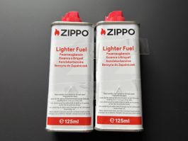 Zippo Feuerzeugbenzin 2x 125ml - Neu!