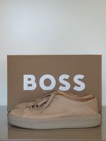 BOSS Sneaker  Gr. 39 beige Wildleder Schuhe neuwertig