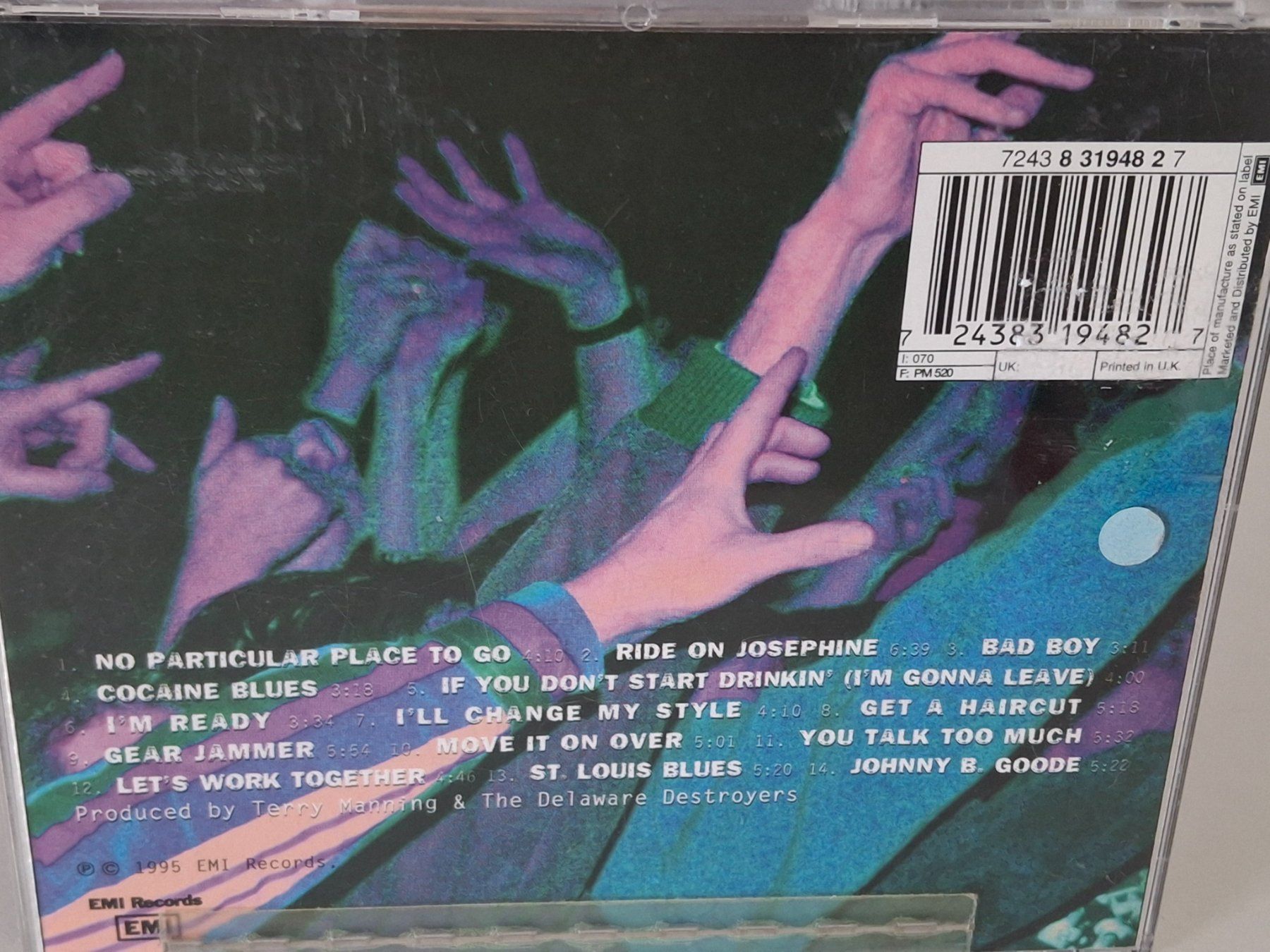 CD: CD George Thorogood  - Live: Let's Work Together – Usato da Aarberg venduto da Jackup1 1
