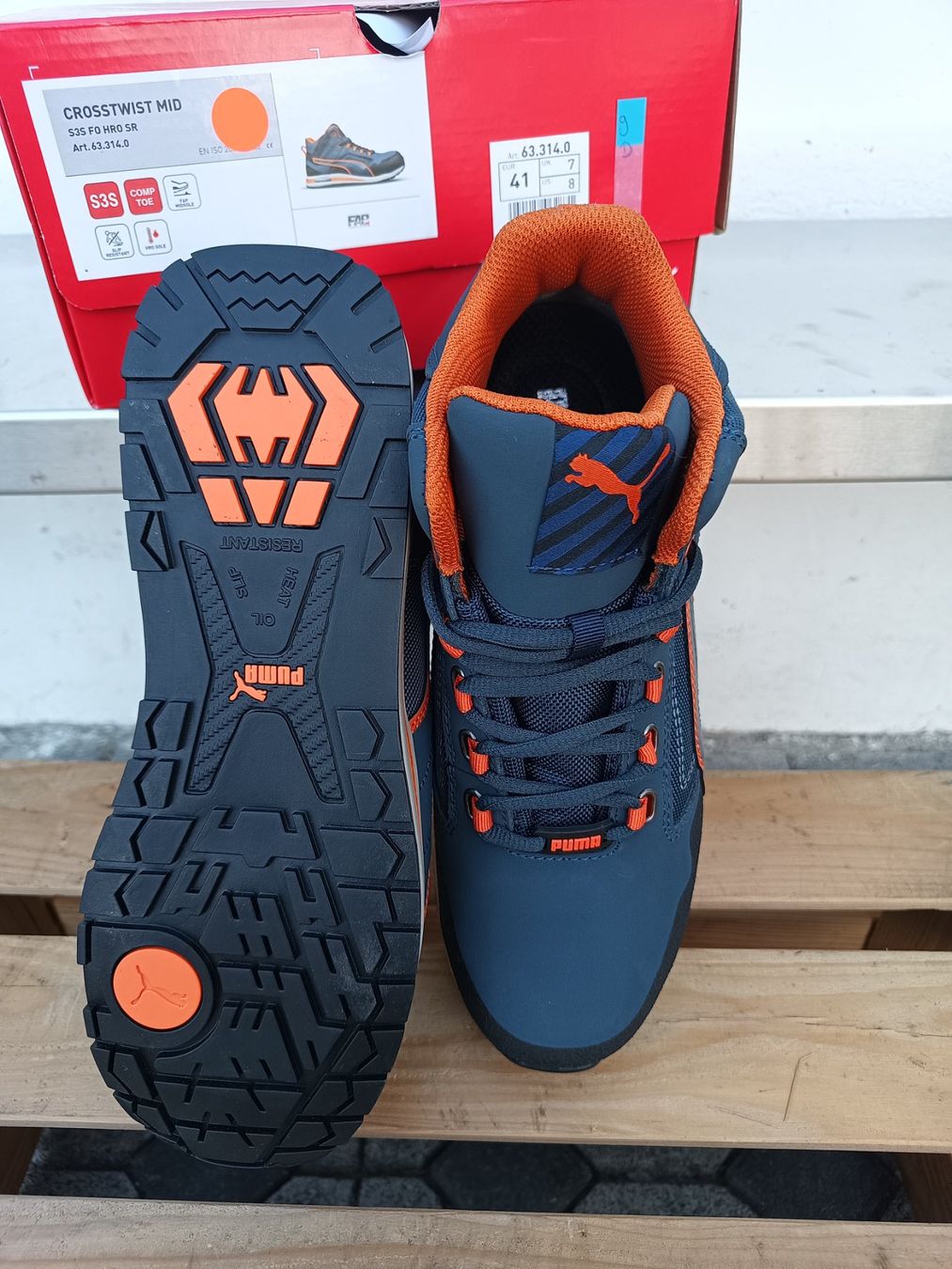 Puma Scarpe da uomo: Puma Sicherheitsschuhe S3S 41 – Nuovo e nell'imballaggio originale da Oberegg venduto da A-Z.Handel.Loehrer 5