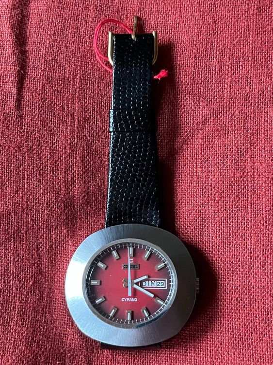 Montre Vintage Automatique CONSUL COMPRESSOR - Mouvement Mécanique, Cadran Blanc, Occasion Fonctionnelle