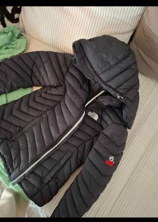 The North Face Daunenjacke Schwarz Gr.S