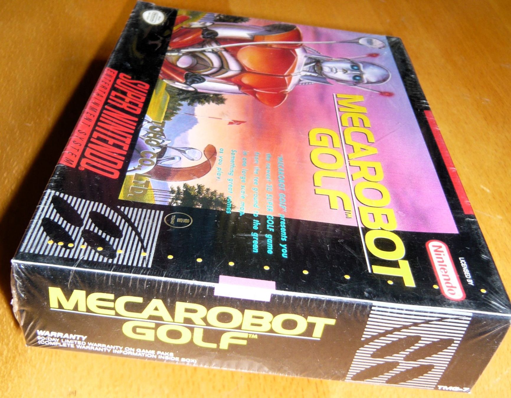 Nintendo Giochi: SNES: Mecarobot Golf , CIB, NEUF ! – Usato da Onex venduto da Jaguar1986 5