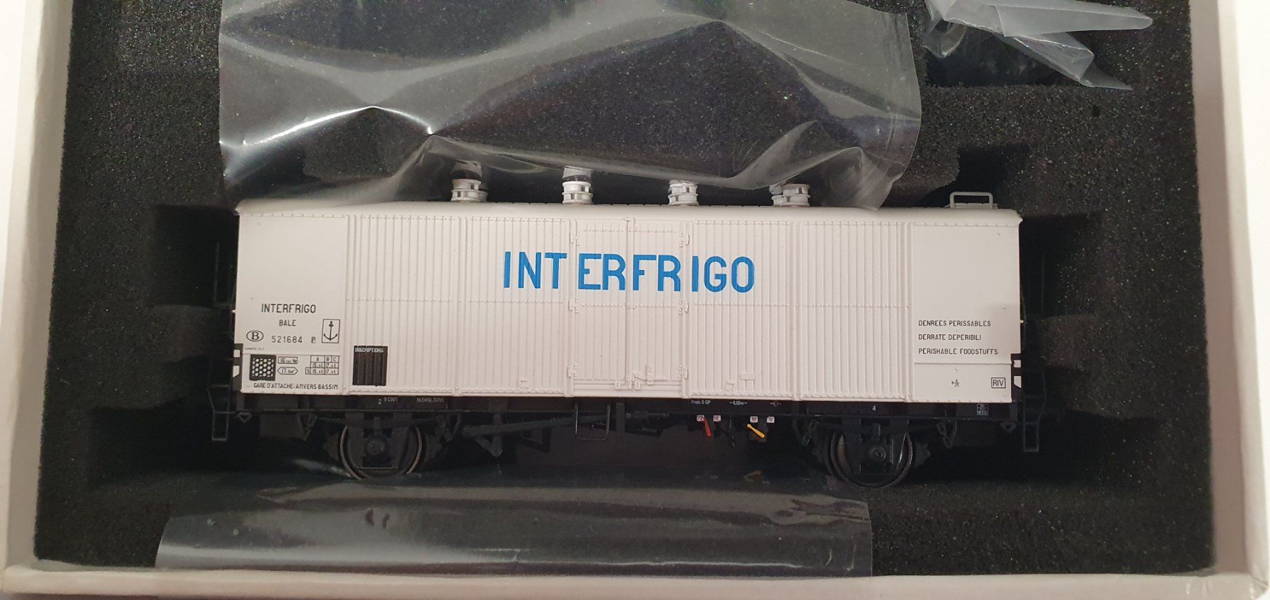 LS Models Modelleisenbahnen: LS Models 32103 SNCB Set Kühlwagen Icefs – Neu und originalverpackt aus Würenlos von juruth 4