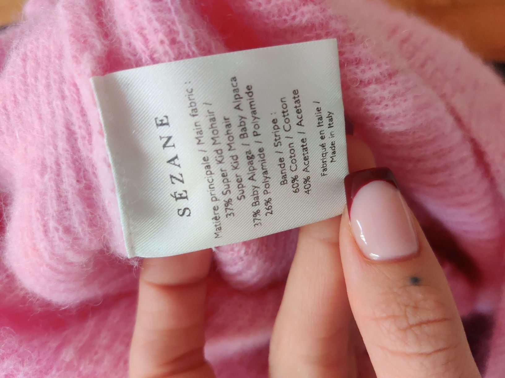 Sezane Maglioni & Felpe: SEZANE rosa Strickjacke Gr. S  💖 – Nuovo (secondo la descrizione) da Riehen venduto da Milllivanilli 4