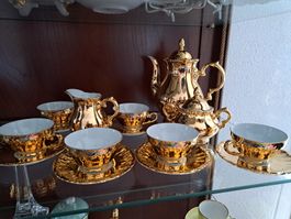 Service en porcelaine et or Bavaria