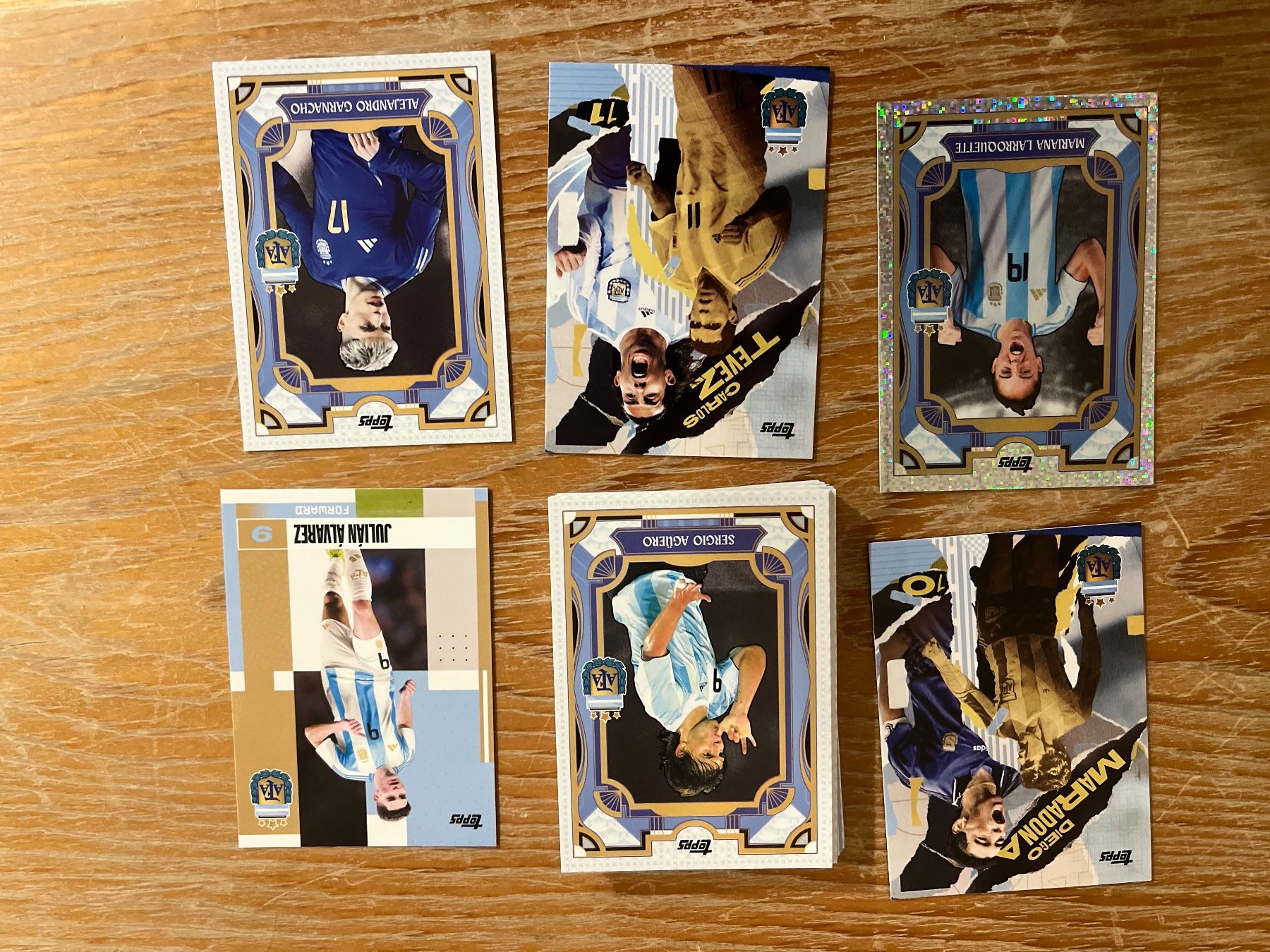 Topps Sammelbilder & Trading cards: Argentinien Team set Topps – Gebraucht aus Balzers von jos_6r9r 1