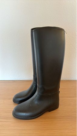 Bottes d'équitation noires, Taille 34, parfaites pour l'hive