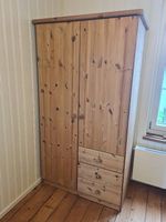 Kiefernschrank aus Massivholz  106 × 58 × 184 cm