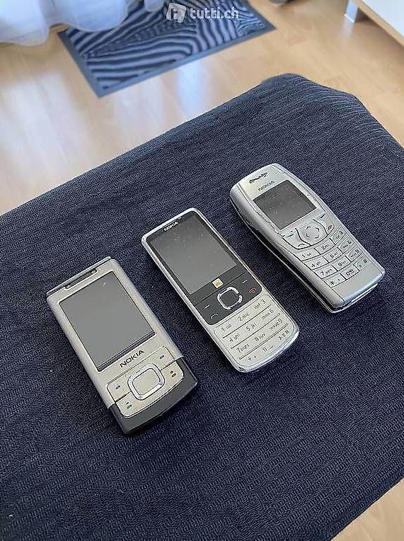 Portables: 3 Nokia Handy  – D'occasion à St. Gallen par babinos01 1