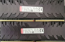 2×RAM DDR4 8GB HyperX HX430C15PB3K4/32
