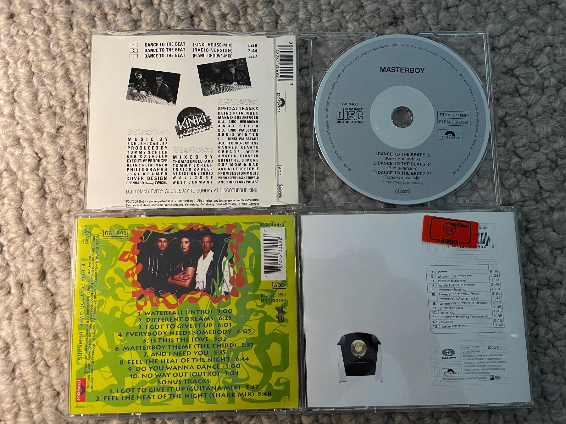 CD: 3x Masterboy – Nuovo (secondo la descrizione) da Reinach AG venduto da trigger7811 1