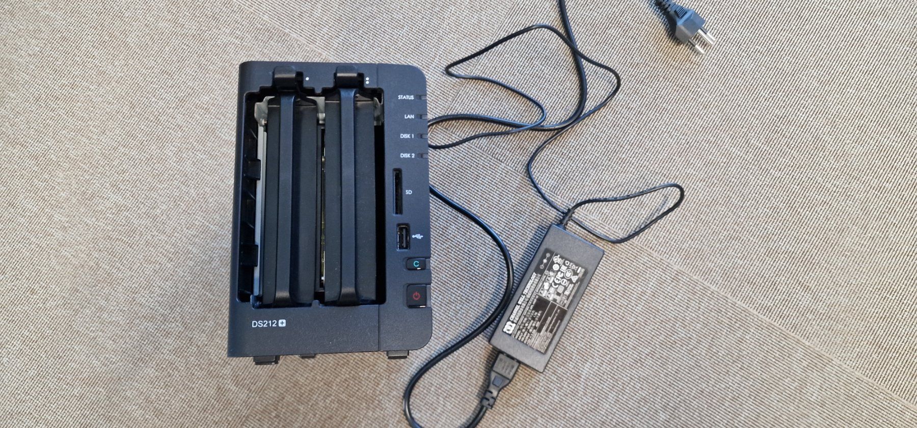 Synology Dischi rigidi: Synology DS212+ NAS – Usato da Gerlafingen venduto da dulifuli