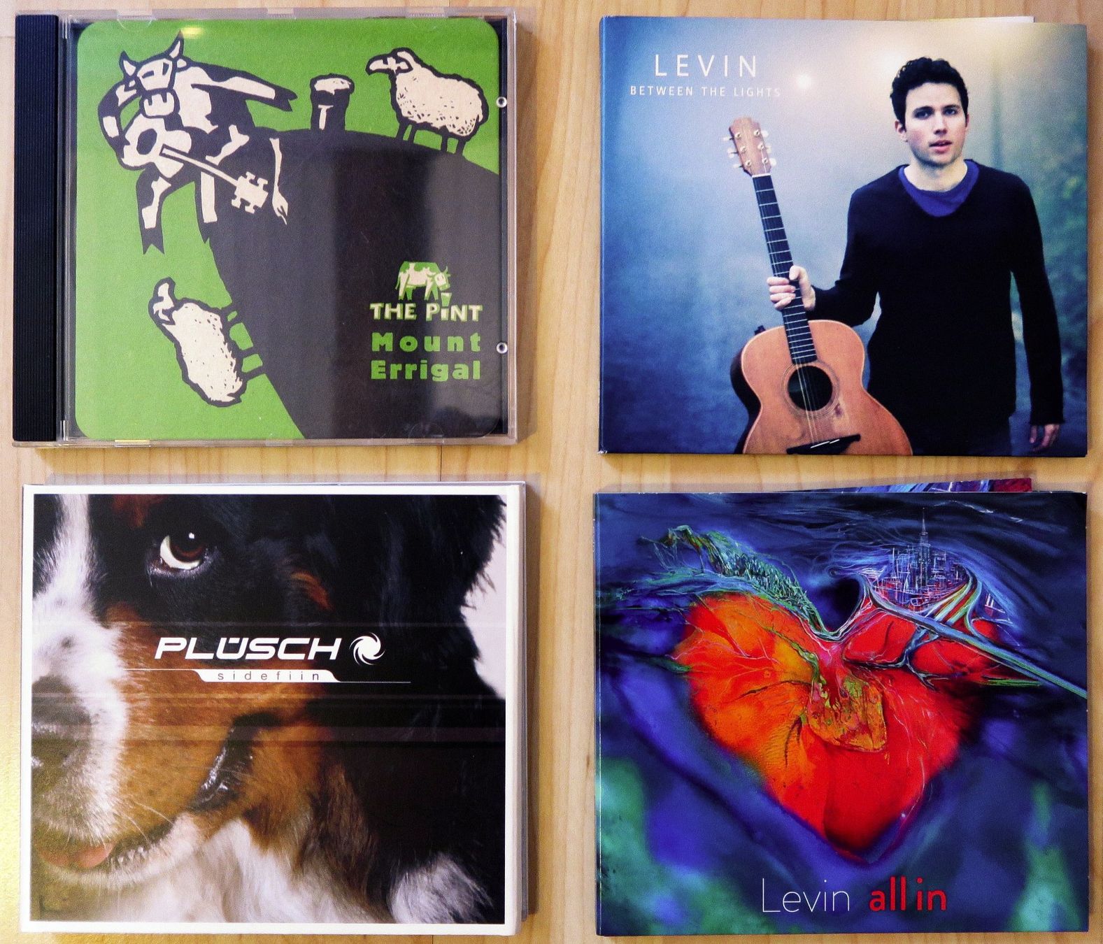 CD: 4 CDs: The Pint, Levin, Püsch – Usato da Hombrechtikon venduto da Bluecoral