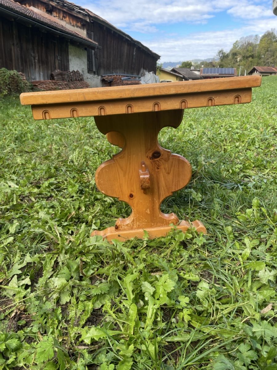 Tables: Salontisch Arve mit Schieferplatte  – D'occasion à Almens par bsundrix 2