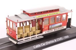 San Fransisco Tram (Cable Car) 1888 Ferries and Cliff (1:87)