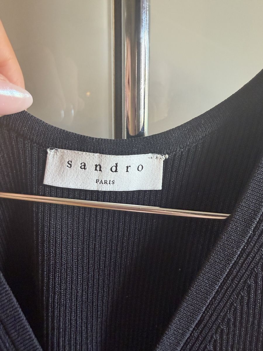 Sandro Top: Top Sandro mit Perlen, neuwertig  – Nuovo (secondo la descrizione) da Basel venduto da ew1_rp7f 1