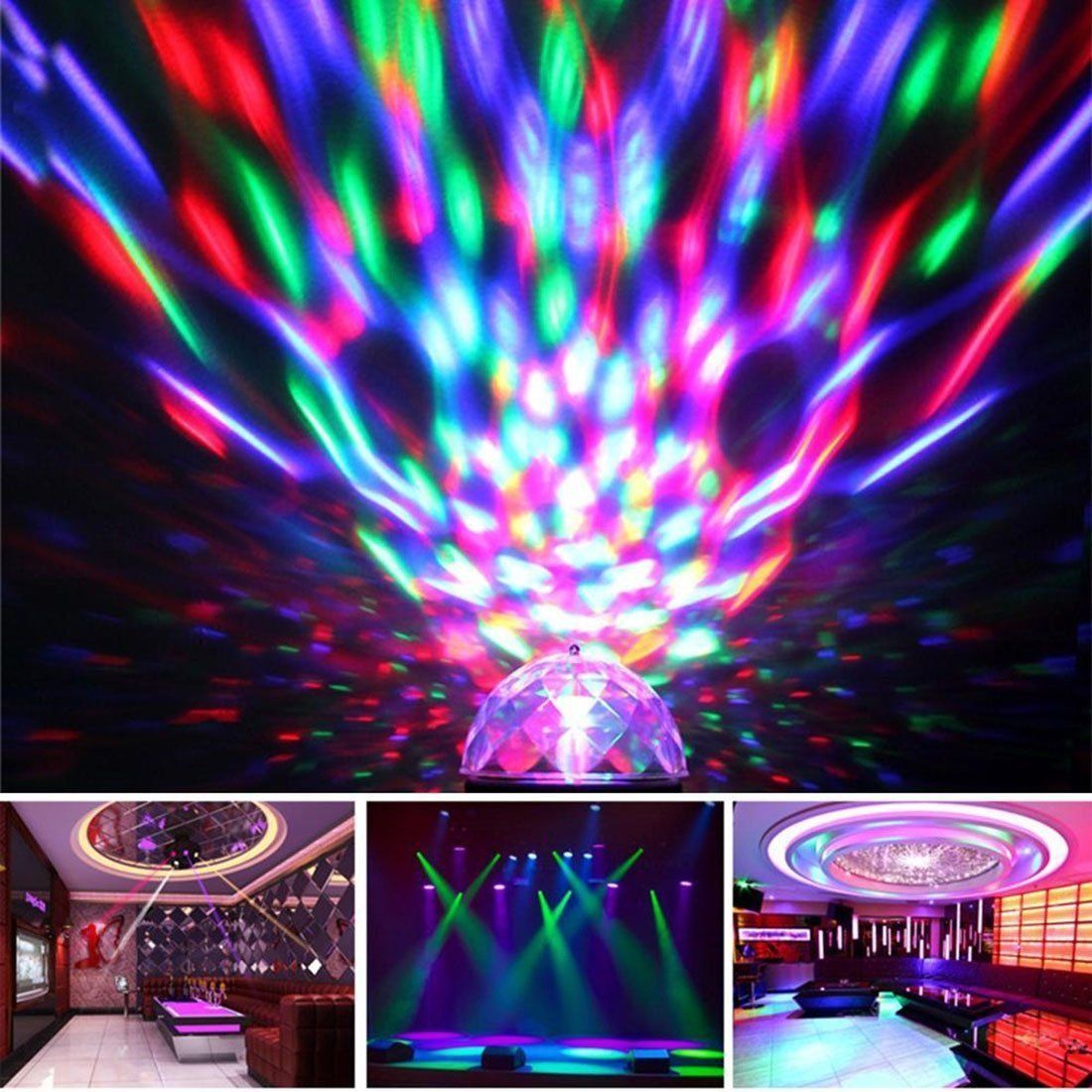 Ghirlande e barre luminose: Boule magique rotative LED – Nuovo e nell'imballaggio originale da Renens VD venduto da Accessoryworldch