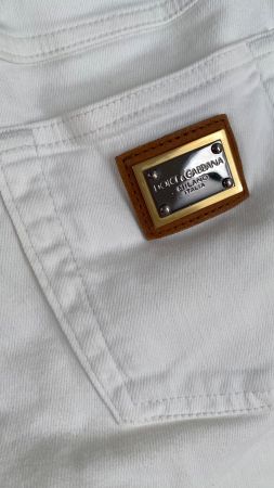 VINTAGE DOLCE & GABBANA Y2K weisse Jeans IT 40 (CA.38,M)