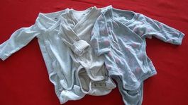 3er Set Baby-Body Wickelbody, Grösse 56/62, guter Zustand