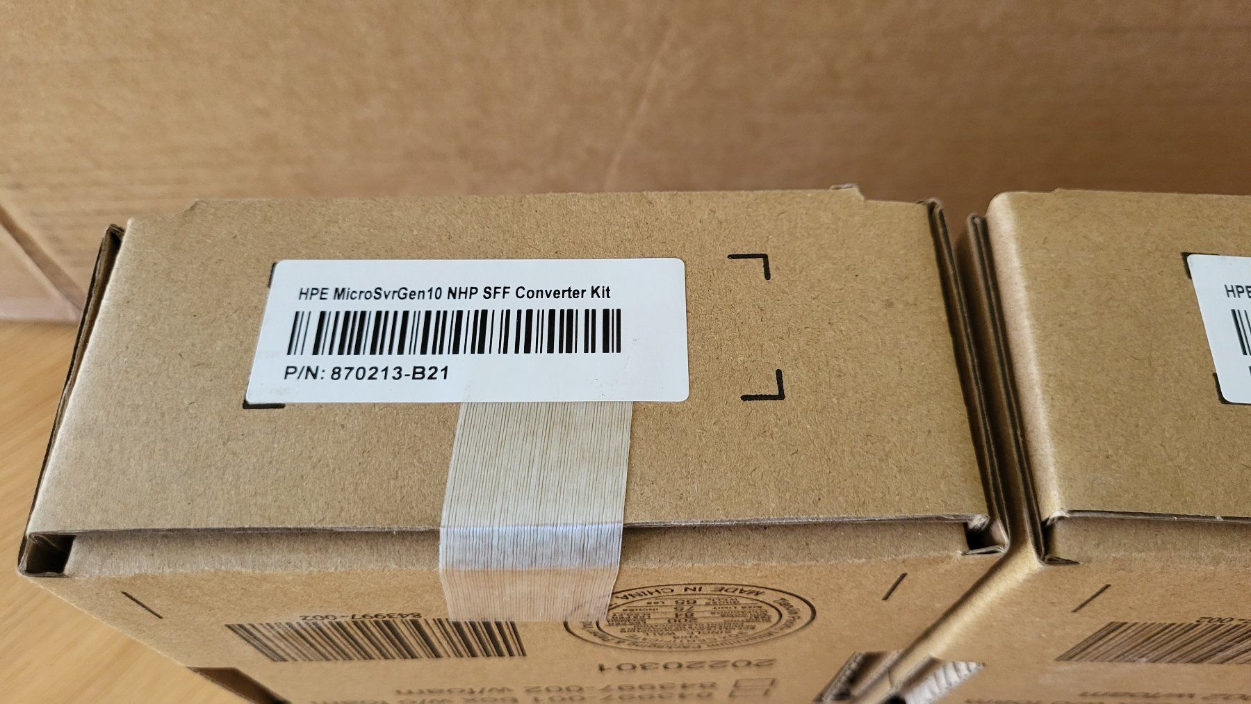 Hewlett Packard Server: 2x HPE MicroSrvGen10 NHP SFF Konverter Kit – Nuovo e nell'imballaggio originale da Unterägeri venduto da Kowi1 2
