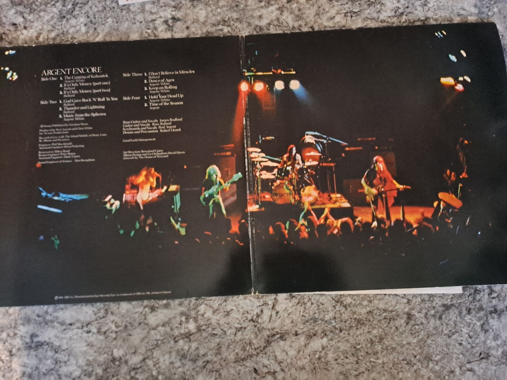 Dischi in vinile: DLP  ARGENT  "Encore" Epic – Usato da Uetendorf venduto da Essiggurken 1