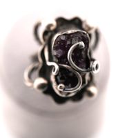Silberring mit Amethyst