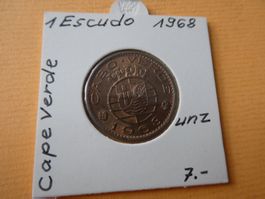 Cape Verde 1968, 1 Centavo   unz