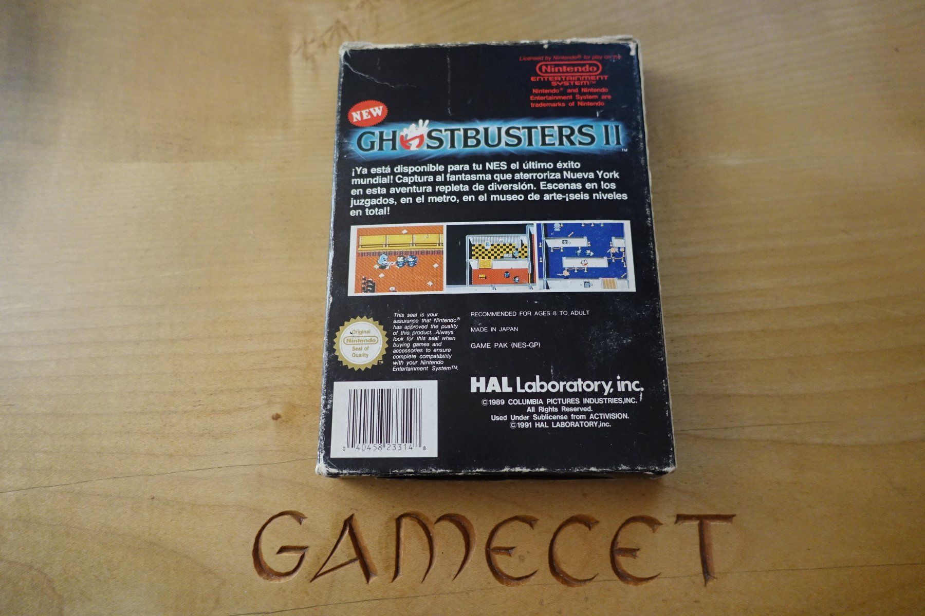 Nintendo Giochi: New Ghostbusters II NES Nintendo PAL B HAL Laboratoriesd – Usato da Steinach venduto da Gamecet 5