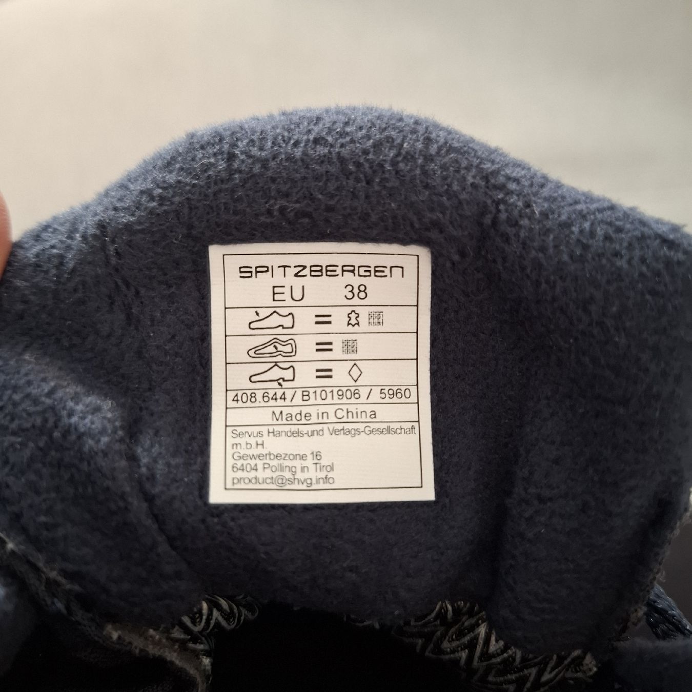 Scarpe da donna: Wanderschuhe Spitzbergen dunkelblau Grösse 38 – Usato da Hägglingen venduto da Pilipadin 5