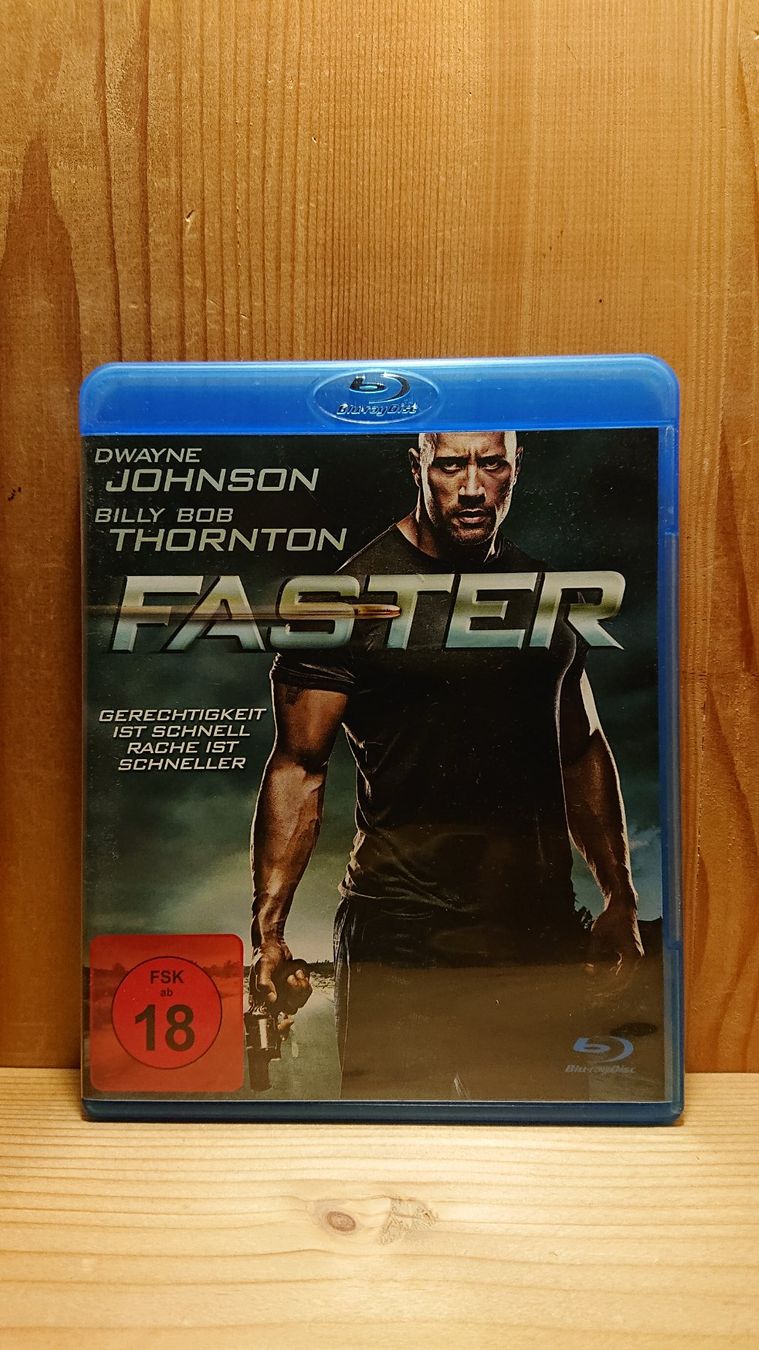 Tutti i DVDs: FASTER Blu-Ray mit Dwayne Johnson – Usato da Wilderswil venduto da Exebub