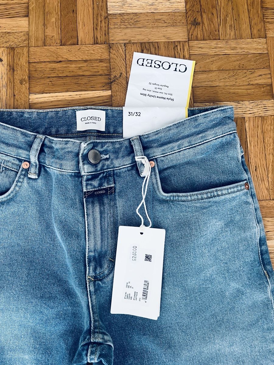 Closed Jeans: Closed Jeans UNITY Slim Fit aus Denim – Neu (gemäss Beschreibung) aus Zürich von Walllstreet 1