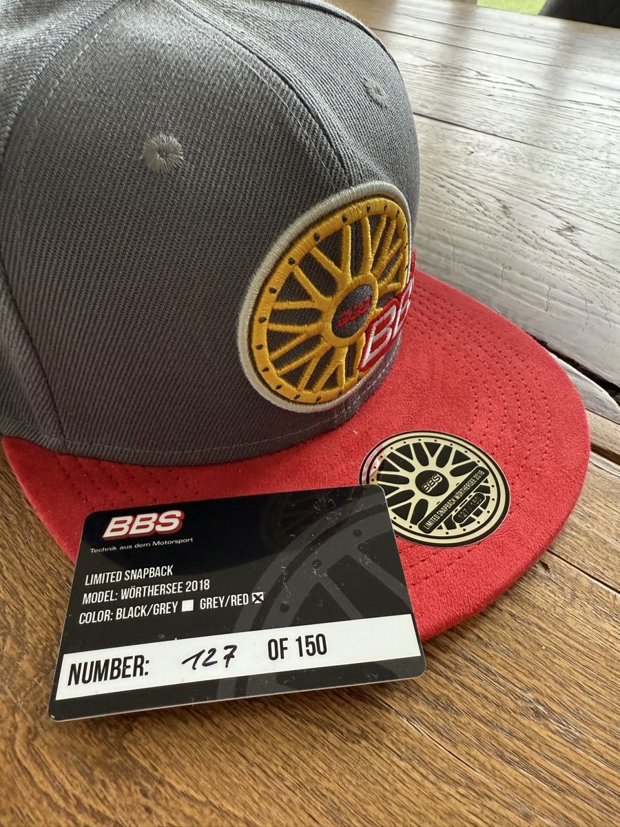 Copricapi, berretti & cappellini: BBS Snapback Cap - Limitiert 127/150 – Nuovo e nell'imballaggio originale da Strengelbach venduto da Camber 2