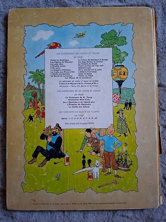 Comics: Tintin - les bijoux de la Castafiore – Gebraucht aus Vernayaz von vandouest 2