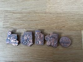 Fasnachtsplaketten Chur 1995-1999