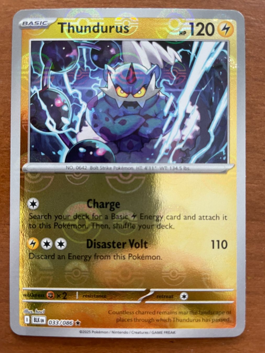 Pokémon Sammelbilder & Trading cards: Pokemon Thundurus Pokeball (Versand gratis) – Neu (gemäss Beschreibung) aus Chur von Angerson