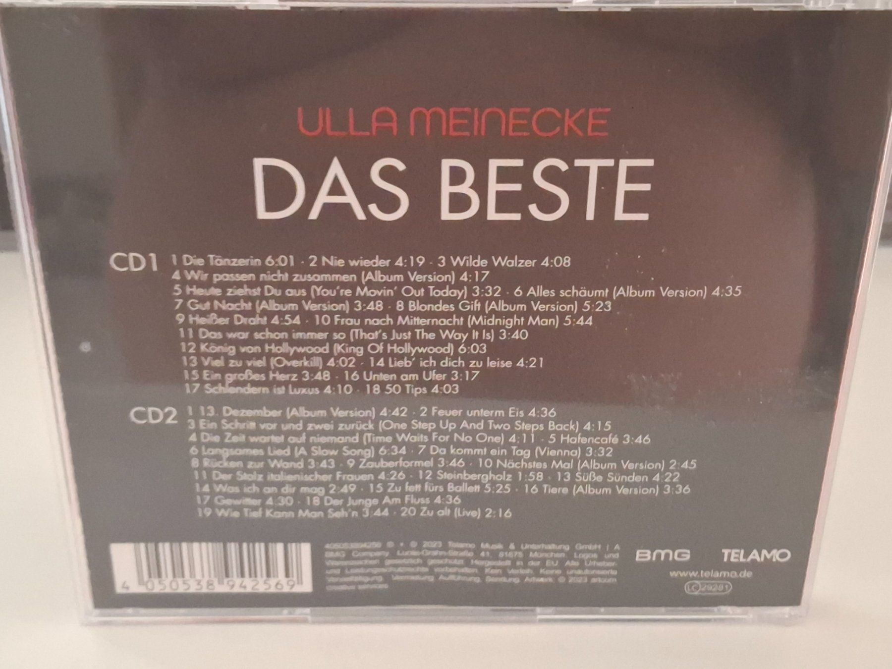 CD: 2CD Ulla Meinecke - Das Beste – Usato da Aarberg venduto da Jackup1 1