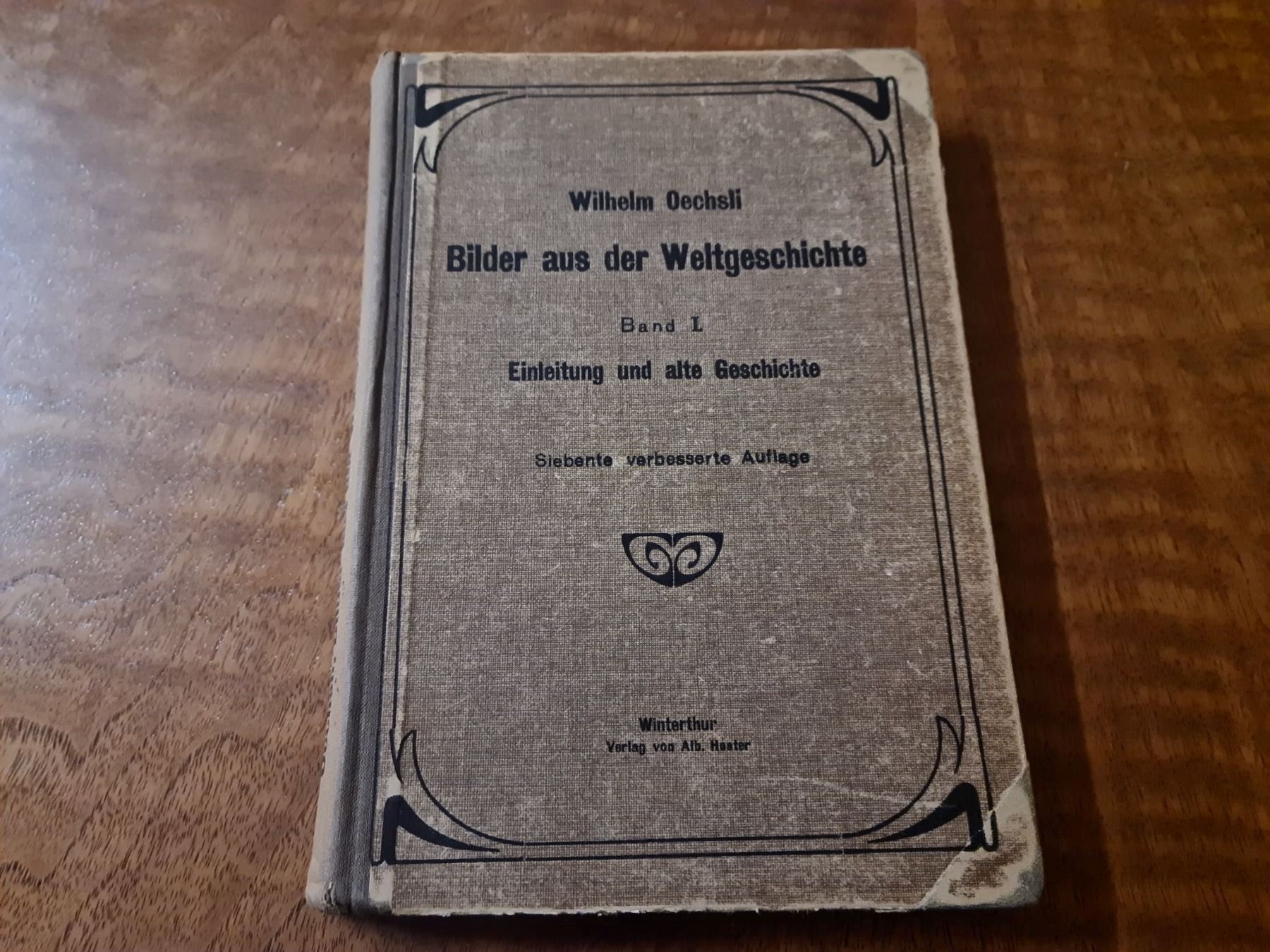 Bücher: Bilder aus der Weltgeschichte Band 1 – Gebraucht aus Erstfeld von Uhu1980