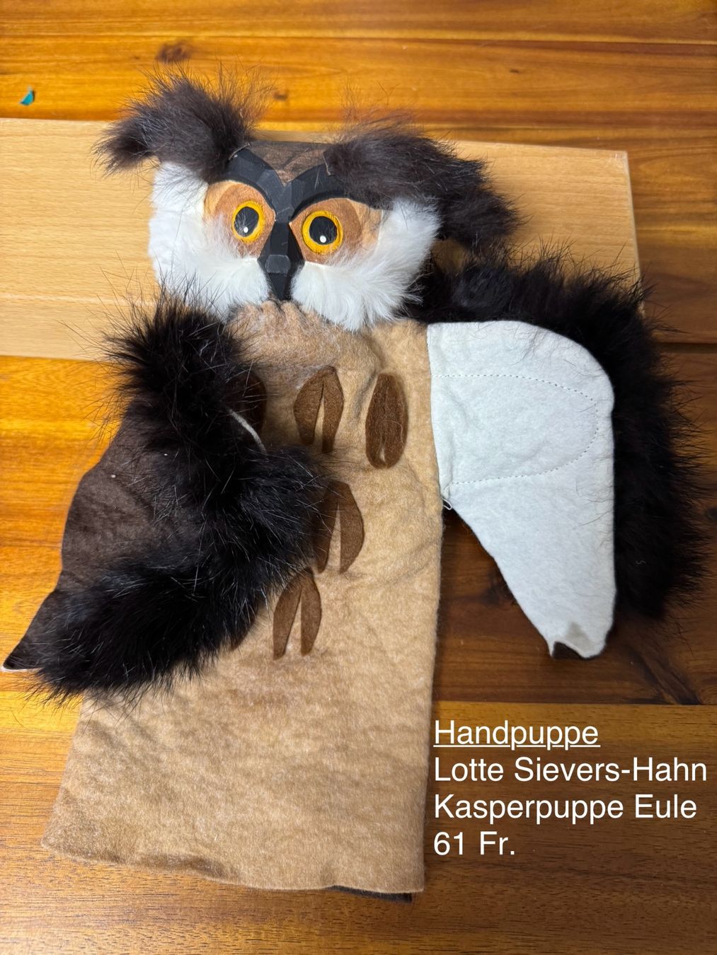 Giocattoli: Handpuppe Kasperpuppe Lotte Sievers-Hahn – Nuovo (secondo la descrizione) da Wasterkingen venduto da GrhAli