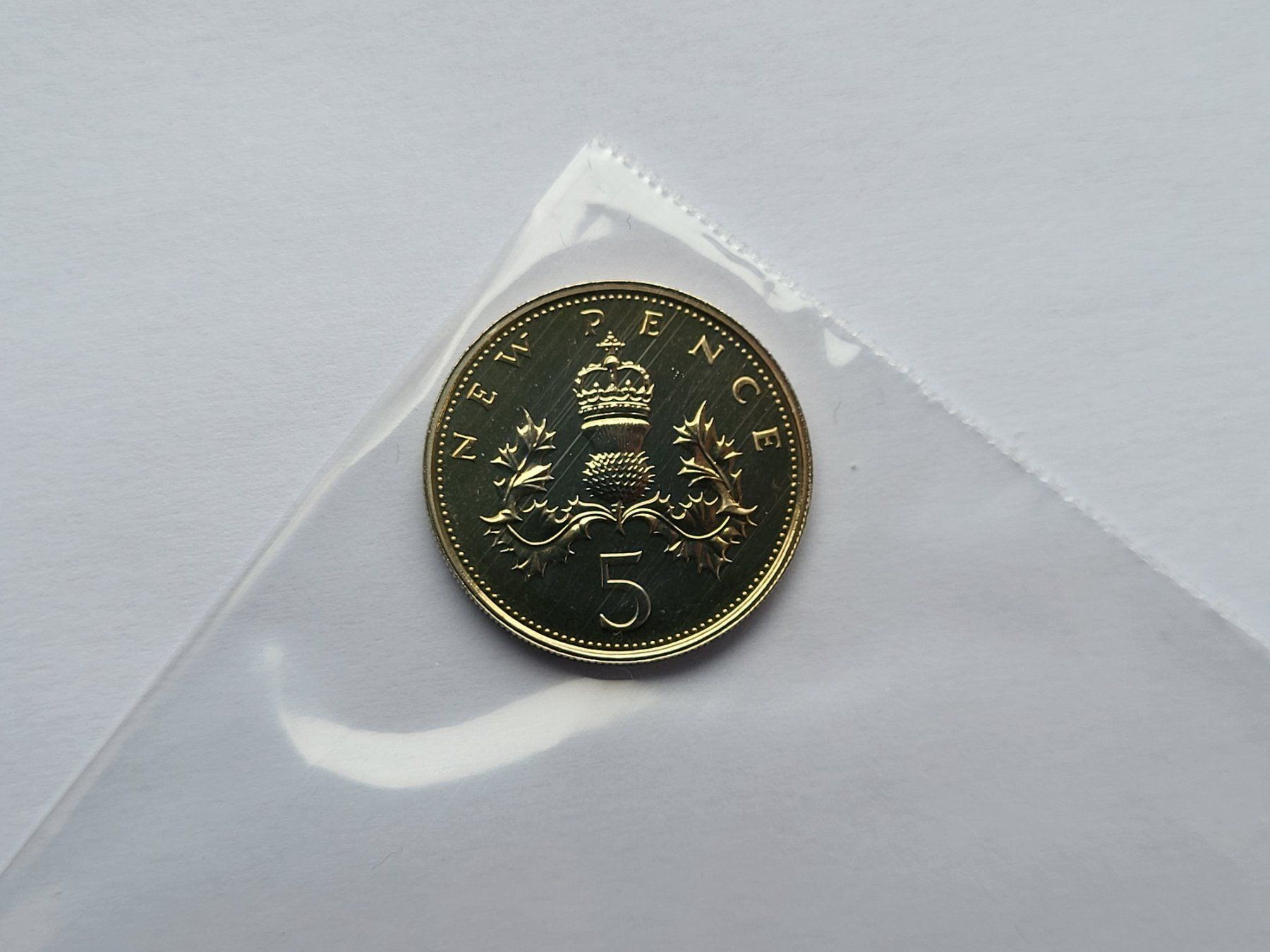 Alle Münzen: 5 Pence 1972 PP – Neu (gemäss Beschreibung) aus Pravidondaz von LVtik
