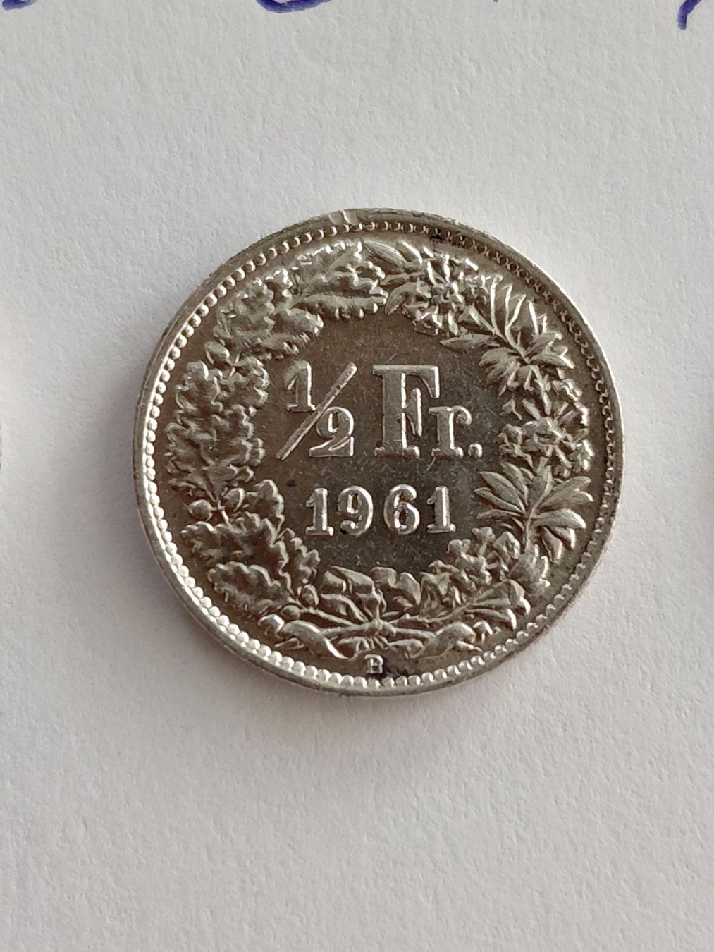Tutti le monete: 3x 50 Rappen 1960, 1961, 1963 – Usato da Bonaduz venduto da topolino052 2