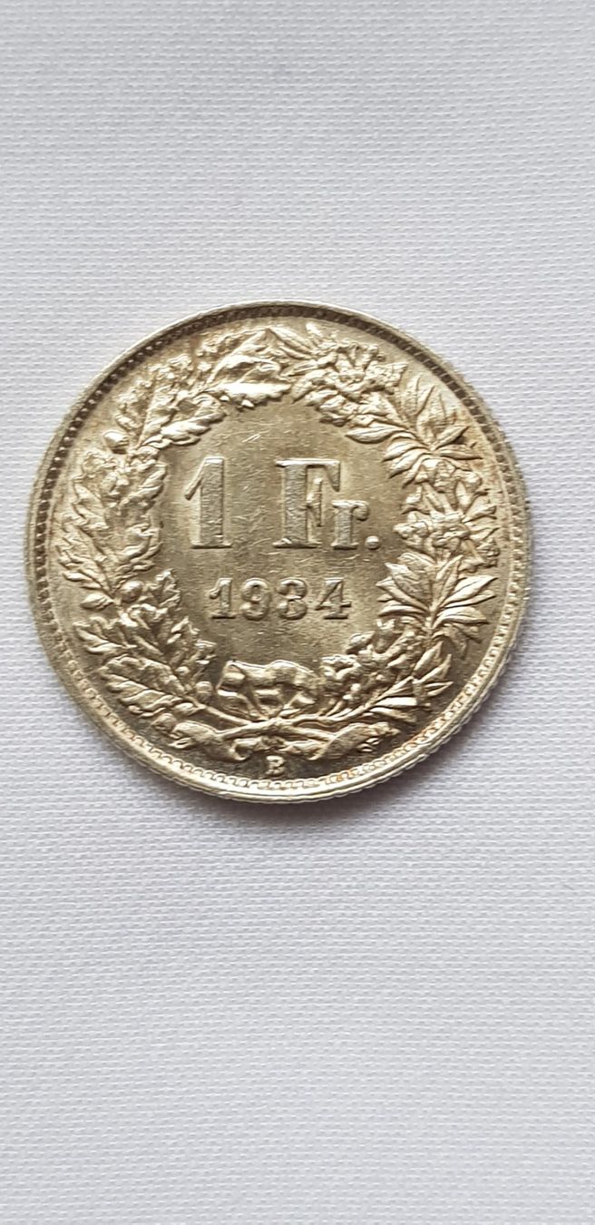Toutes les monnaies: 1 Franken 1934 Schweiz – D'occasion à Dällikon par Toyfan 2