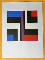 Carlo, Vivarelli Original Serigrafie 1971 signiert