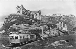 Rigi Kulm SZ Hotel und Station Rigibahn