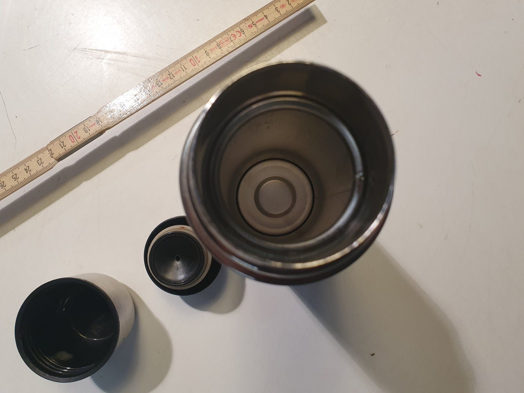 Thermos Trinkflaschen & Thermosflaschen: Thermoskanne Chromstahl 7.5 dl – Gebraucht aus Zürich von loosebone 5
