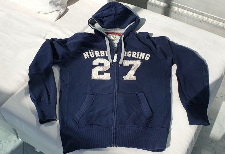 NÜRBURGRING 27 Vintage Hoodie Kapuzenpullover - Gr. XL - NEU