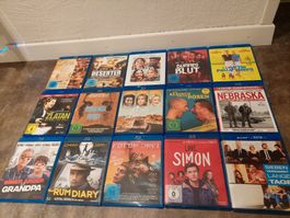 Blu-Ray und DVD Sammlung in gutem Zustand